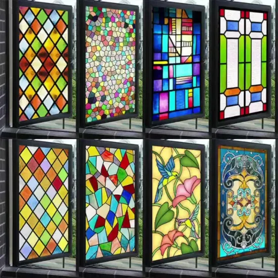 Vetro Tiffany/opere d'arte/finestre/porte/tende di chiese, mobili/decorazioni murali/tessere di mosaico fai da te/vetro colorato