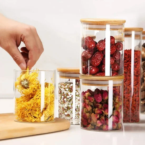 Teiera cinese di vendita calda in vetro borosilicato con infusore in acciaio inossidabile 304 per il tè in fiore e set di teiere