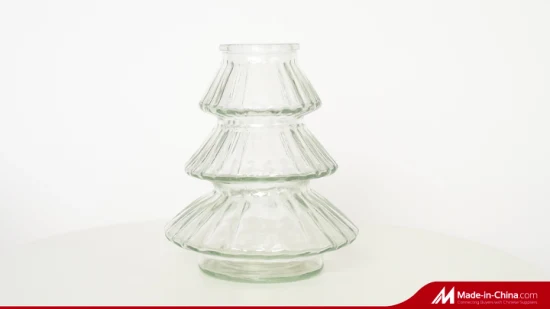 Diversi tipi di vasi da fiori in vetro trasparente di alta qualità per la decorazione domestica